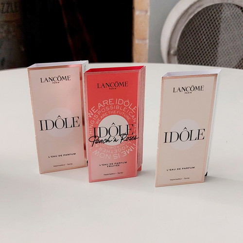 Lancôme Premium Set 6 Perfume Samples with Gift Pouch