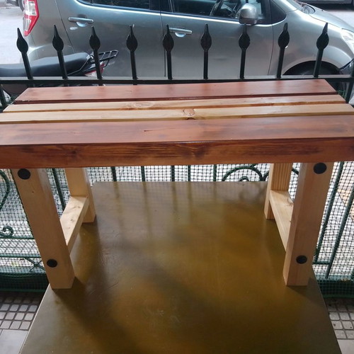 Wooden stool new 0.85m×0.37m×0.45m
