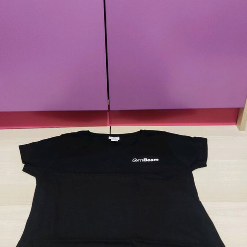 Gymbeam women's basic t-shirt Medium new, black
