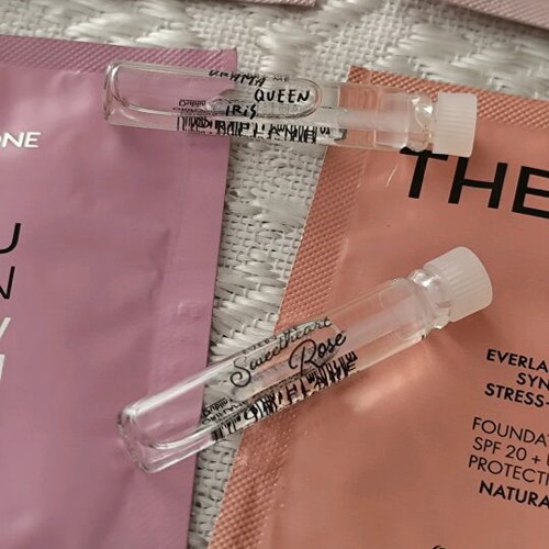 Oriflame samples new from Optimals, The One, Novage+ series and perfumes