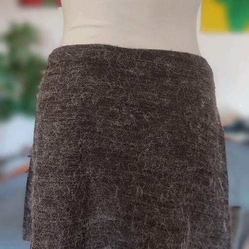 Set of 2 short skirts like new, black and brown, size S