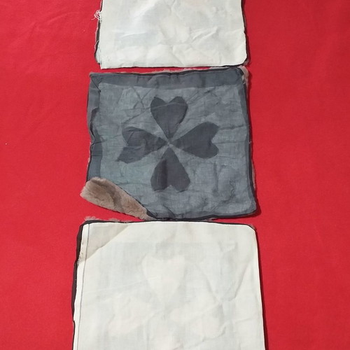 Fur pillowcase new 37×37 cm