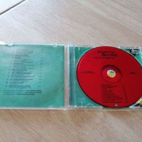 Despina Vandi Esena Perimeno CD used, 1996 pop