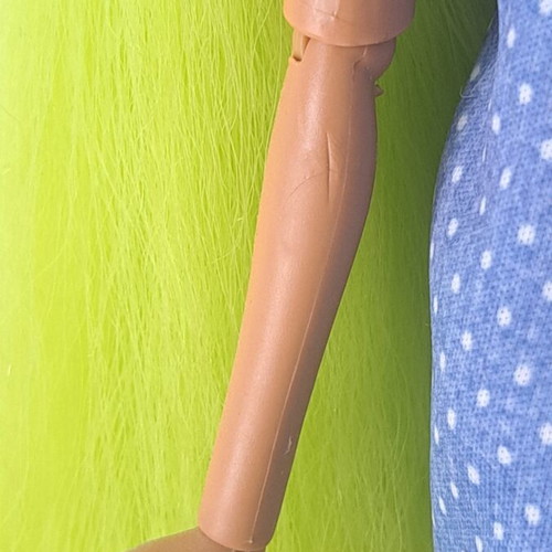 Barbie Extra Neon Hair redressed used with small flaws