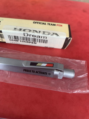 Μεταλλικό στυλό πολλαπλών λειτουργιών BAR Honda F1 vintage 2000s καινούριο στο κουτί