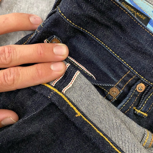 Evisu Jeans like new, size 30 x 34, hand-painted design