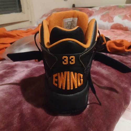 Ewing Rogue sneakers size 46 new, black and orange