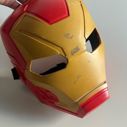 Iron Man mask used for ages 4-6