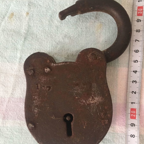 Old padlocks used