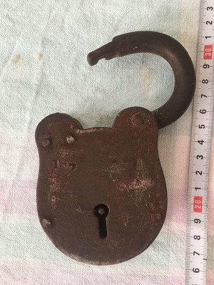 Old padlocks used
