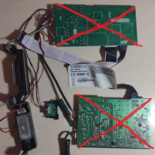 Turbo-X Smart TV 42" TXV-AF4250 parts like new