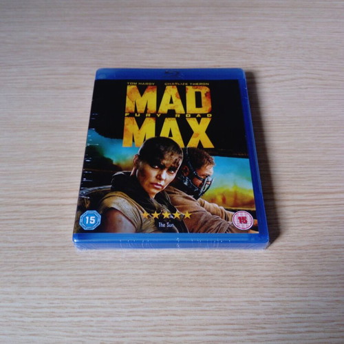 Mad Max Fury Road Blu-Ray new with Greek subtitles