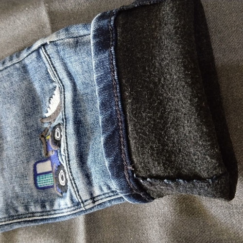 C&A denim pants with lining for 5-year-old boy, blue, size 110 cm