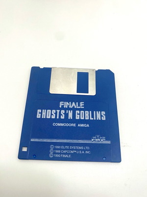 Ghosts 'N Goblins floppy disk used for Amiga Commodore by Finale
