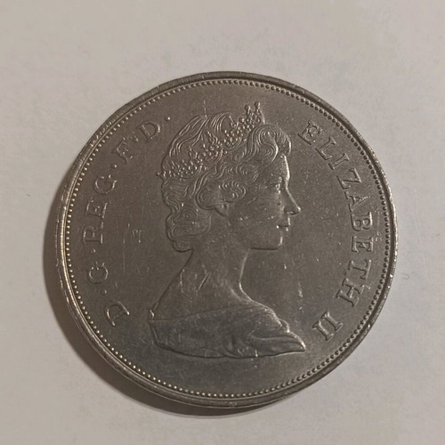 Commemorative English Coin 1981 like new