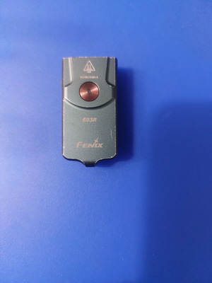 Fenix E03R LED flashlight like new, rechargeable keychain