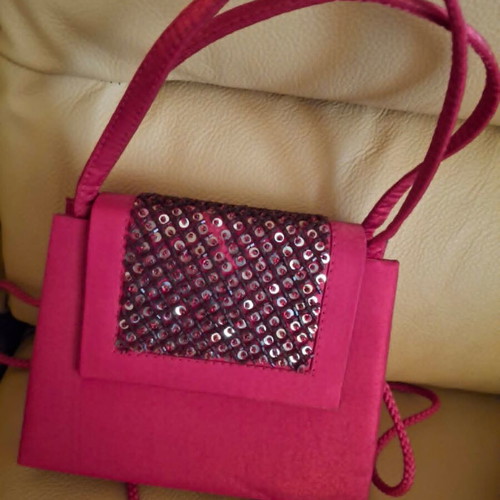 Collection of 3 evening bags with sequins