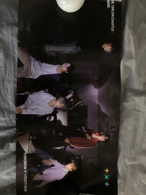 K-pop TXT poster authentic used from The Dream Chapter Magic album