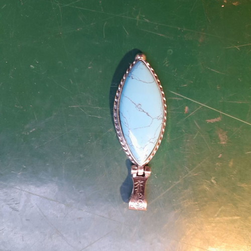 Handmade silver ring new with turquoise and lapis lazuli