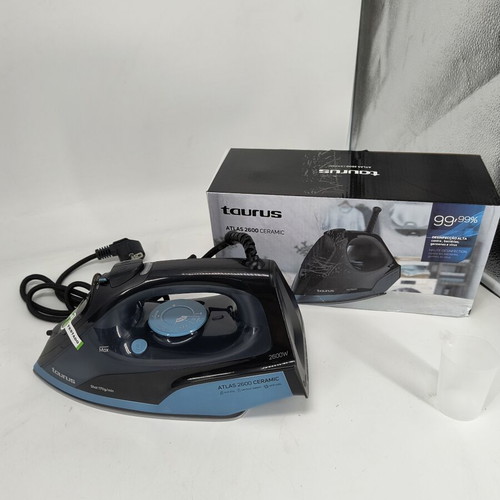 Taurus Atlas 2600 Ceramic Steam Iron new, 2600W, 430ml