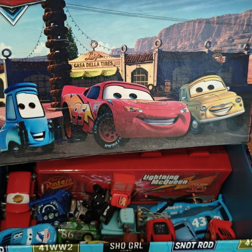 Disney Cars toy car set, 24 pieces, used