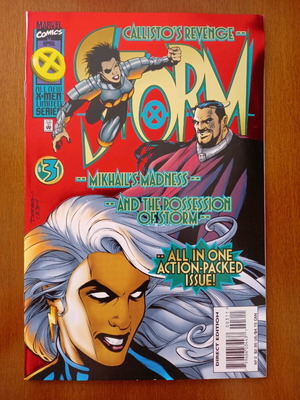 Storm Calisto's Revenge comic like new, direct edition
