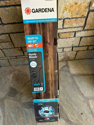 Gardena Battery Lawn Mower new with 18V Battery and Charger