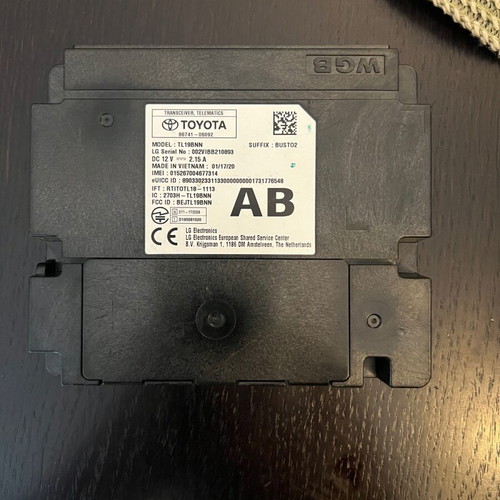 RAV4 XA50 Telematics like new, transceiver with battery