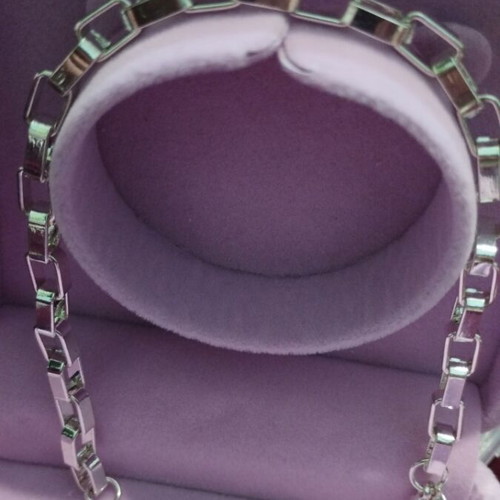 Silver Plated Bracelet 20 cm Adjustable Unisex New