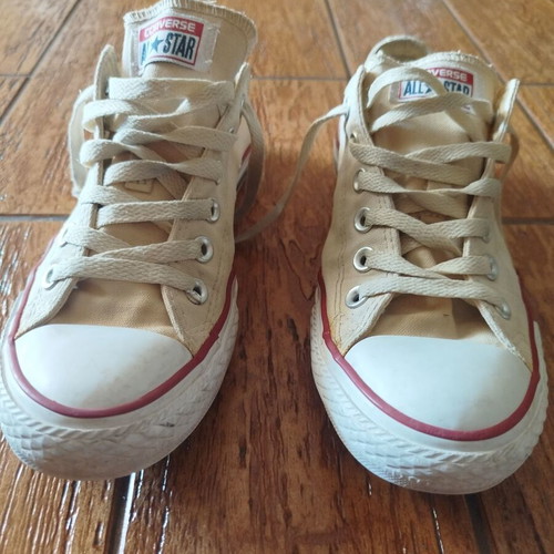 Converse All Star sneakers, beige, size 40