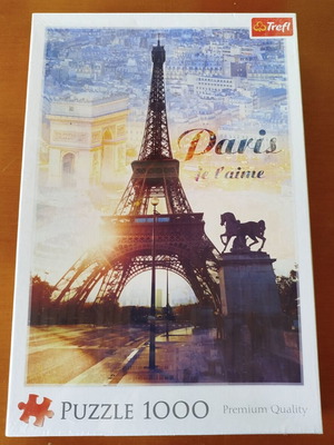 Puzzle Paris 1000 pieces new
