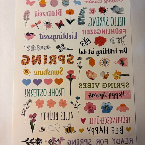 Easter decals new, 3 pages