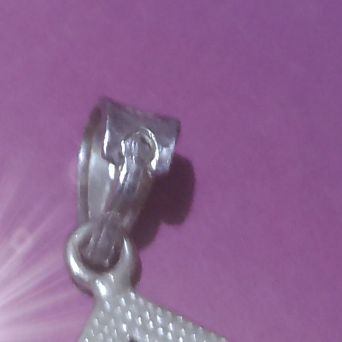 Silver 925 pendant with meander design