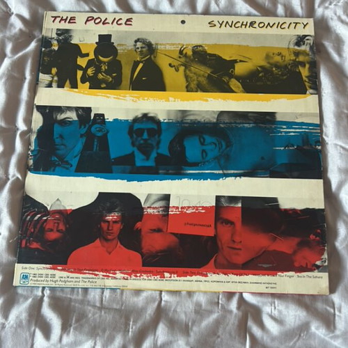 The Police Synchronicity vinyl record used, rock