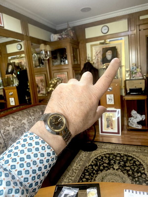 Seiko 5 αυτόματο vintage ρολόι χειρός με κάσα από ανοξείδωτο ατσάλι 40mm μεταχειρισμένο