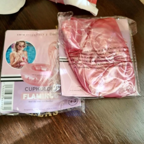 Flamingo cup holders new, set of 2 pieces