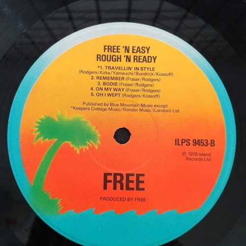 Free & Easy, Rough & Ready LP vinyl used, Rock