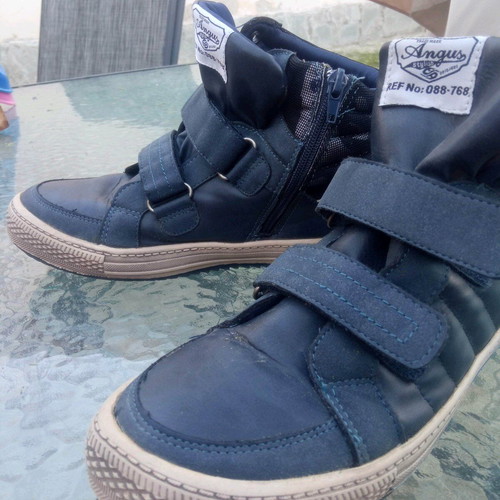 Boys' boots used size 39 blue