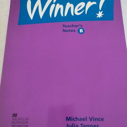 Winner! Book B English learning set like new with gifts