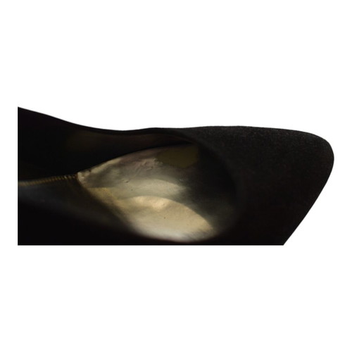 Gucci Black Suede Platform Pumps Used, Size 39