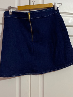 La Chaine skirt blue like new, size S