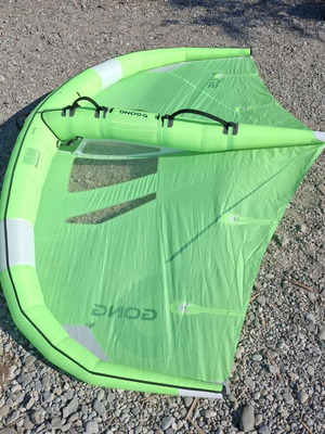 Gong wing foil set used with 5.0 eagle board ideal for beginners