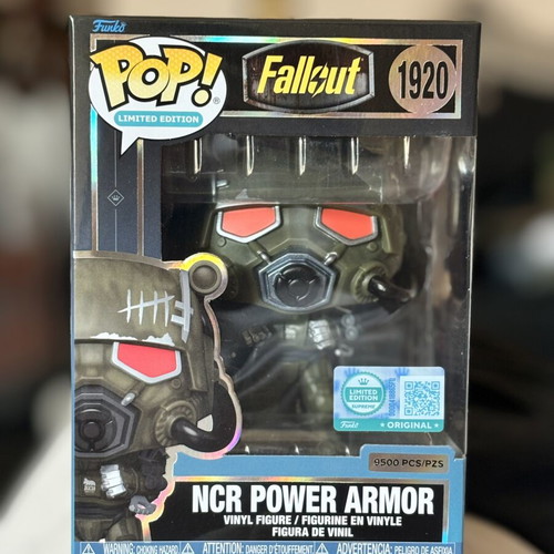 Funko Pop Fallout NCR Power Armor limited edition new