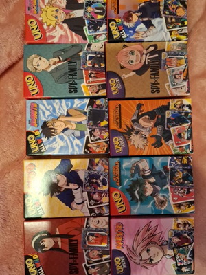 Uno anime McDonald's cards new, pack of 10