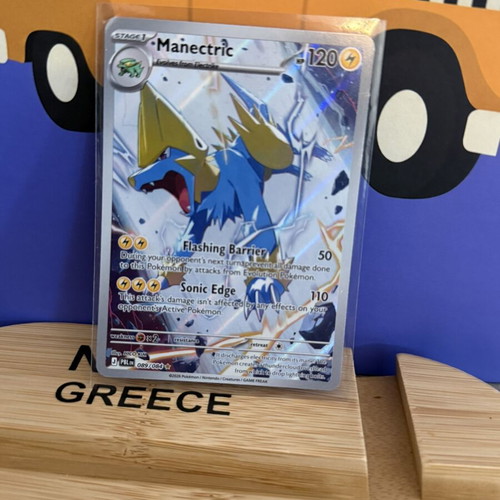 Manectric Pokemon card like new
