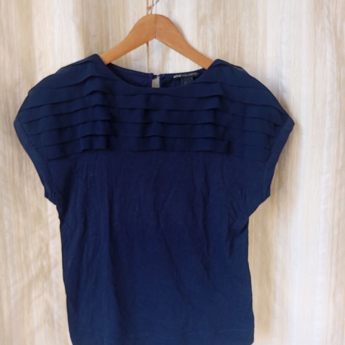 Mango office blouse like new, blue