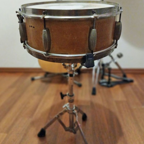 Vintage Slingerland snare drum 50's-60's like new with Tama stand
