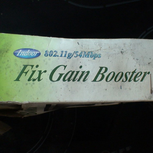 Fix Gain Booster signal amplifier used, fixed gain