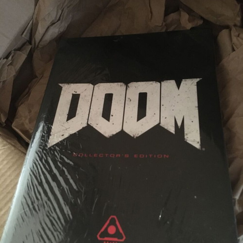 DOOM 2016 Collector's Edition Hardcover Game Guide new