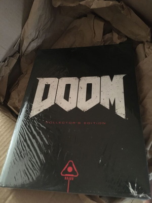 DOOM 2016 Collector's Edition Hardcover Game Guide new